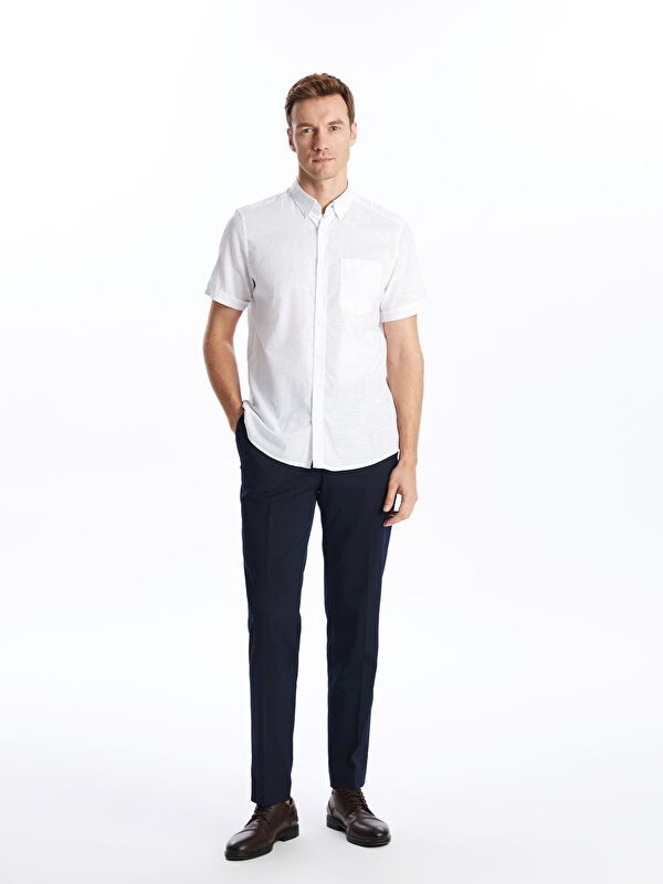 Moudda LC Waikiki - Chemise manches courtes en tissu pour Homme - Tunisie 2