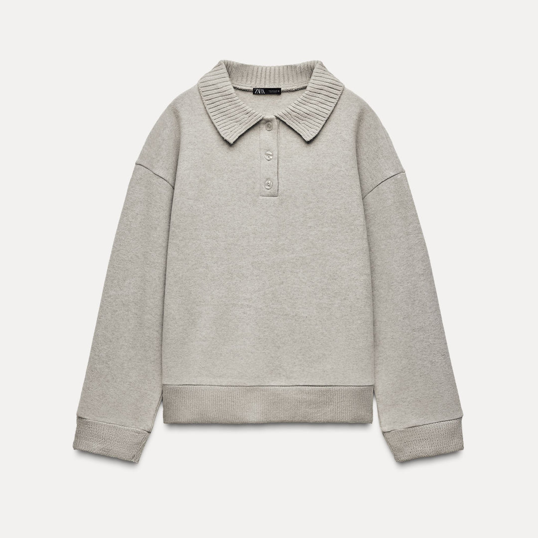 Moudda ZARA - Sweat Polo Doux (Ensemble) - Tunisie 1