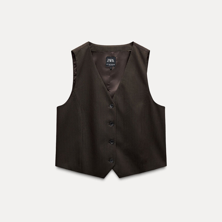 Moudda ZARA - Gilet masculin laine froide passants coordonné - Tunisie 2
