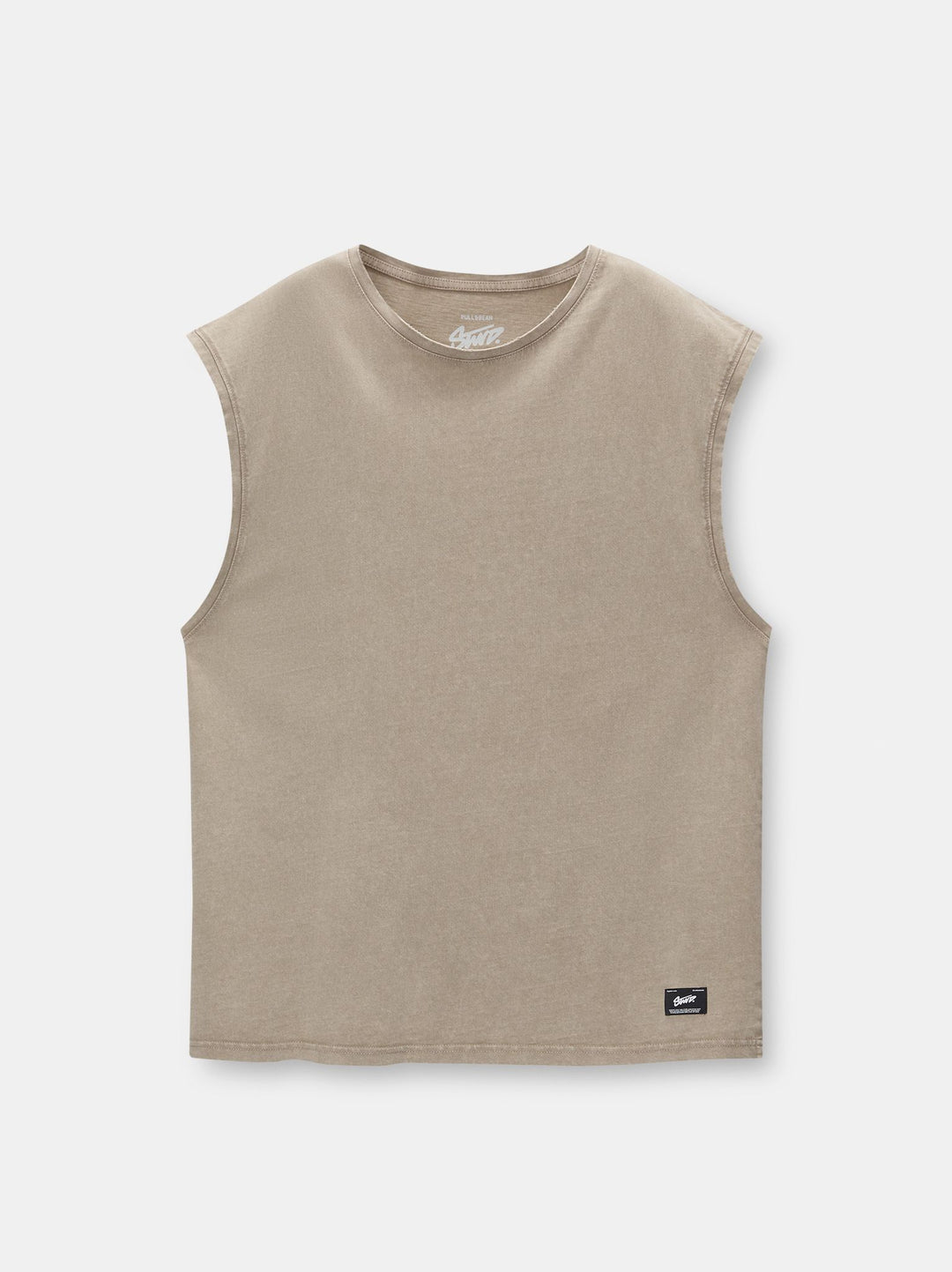Moudda PULL & BEAR - Débardeur Épaule Tombante Teinture Garment - Tunisie 2