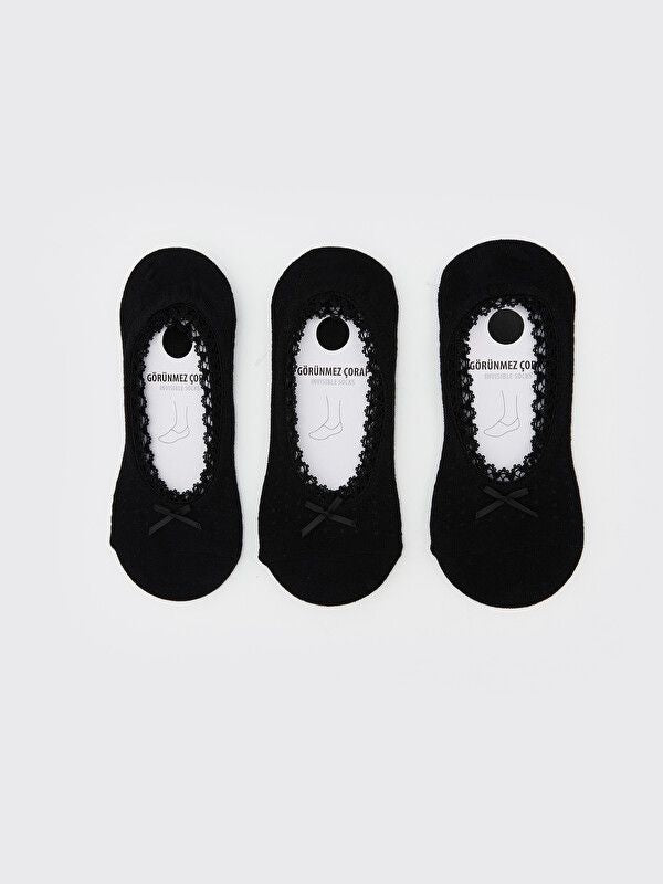 Moudda LC Waikiki - Chaussettes invisibles pour Femme couleur Noir - Tunisie 1