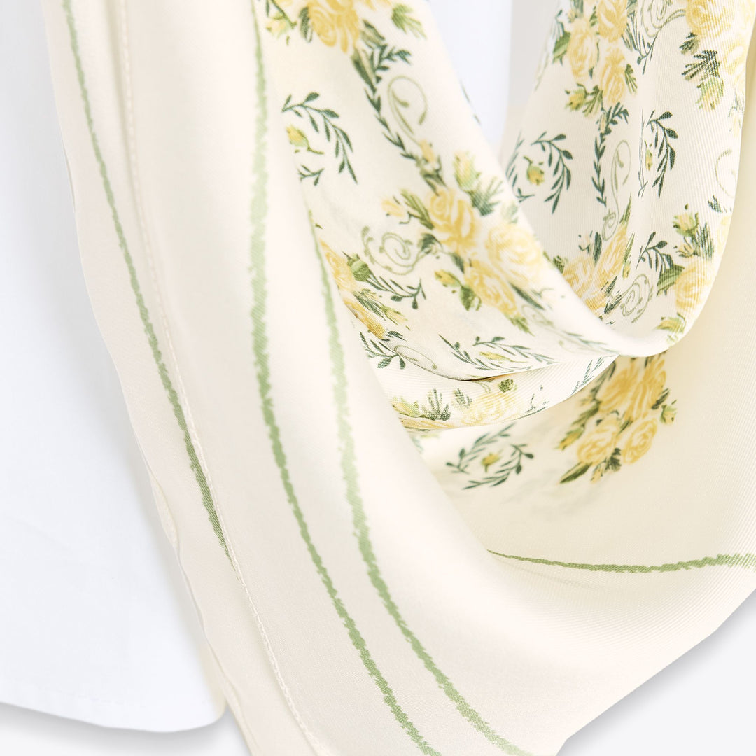 Moudda ZARA - Chemise Gabardine - Volume Dos & Détail Foulard - Tunisie 3