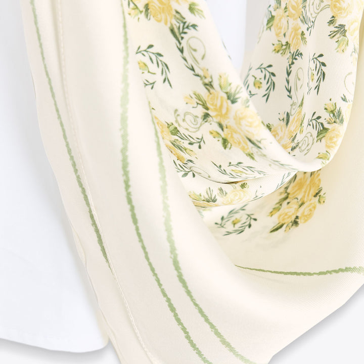 Moudda ZARA - Chemise Gabardine - Volume Dos & Détail Foulard - Tunisie 3