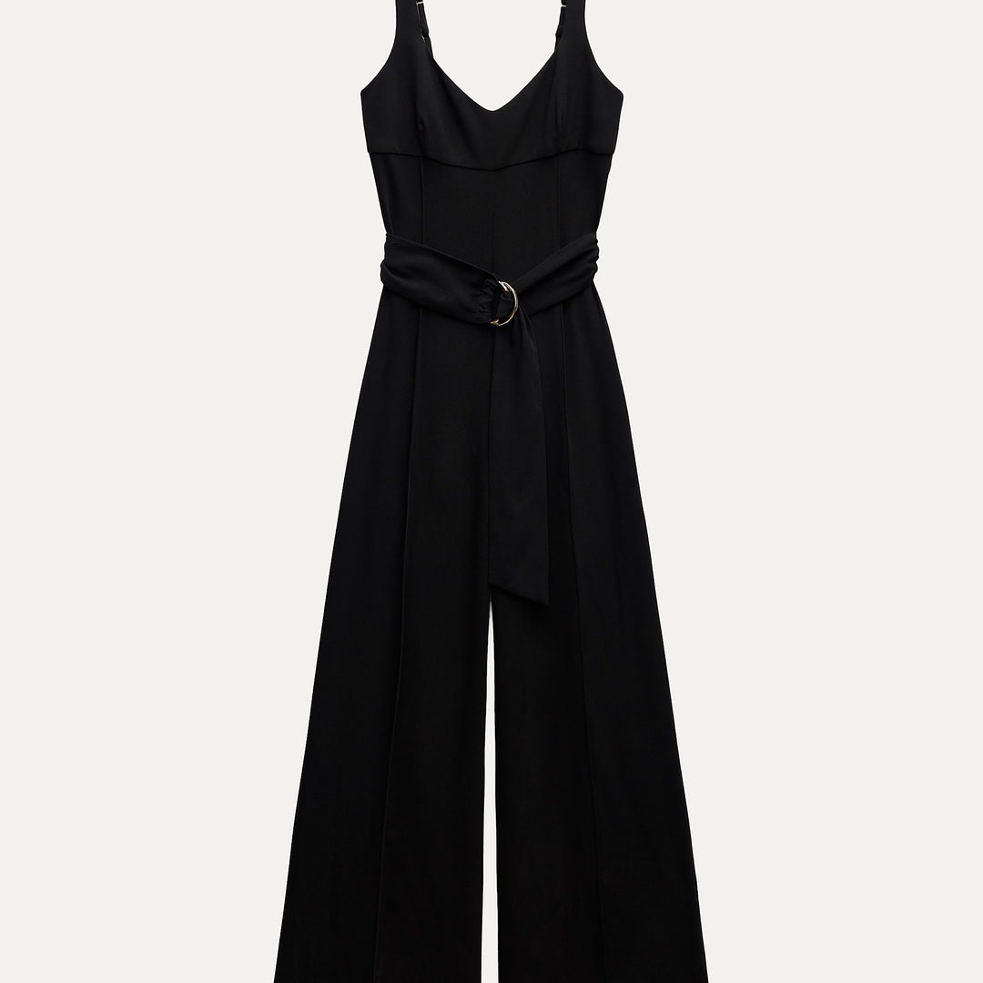 Moudda ZARA - Combinaison longue pli creux central ceinture boucle dorée - Tunisie 1