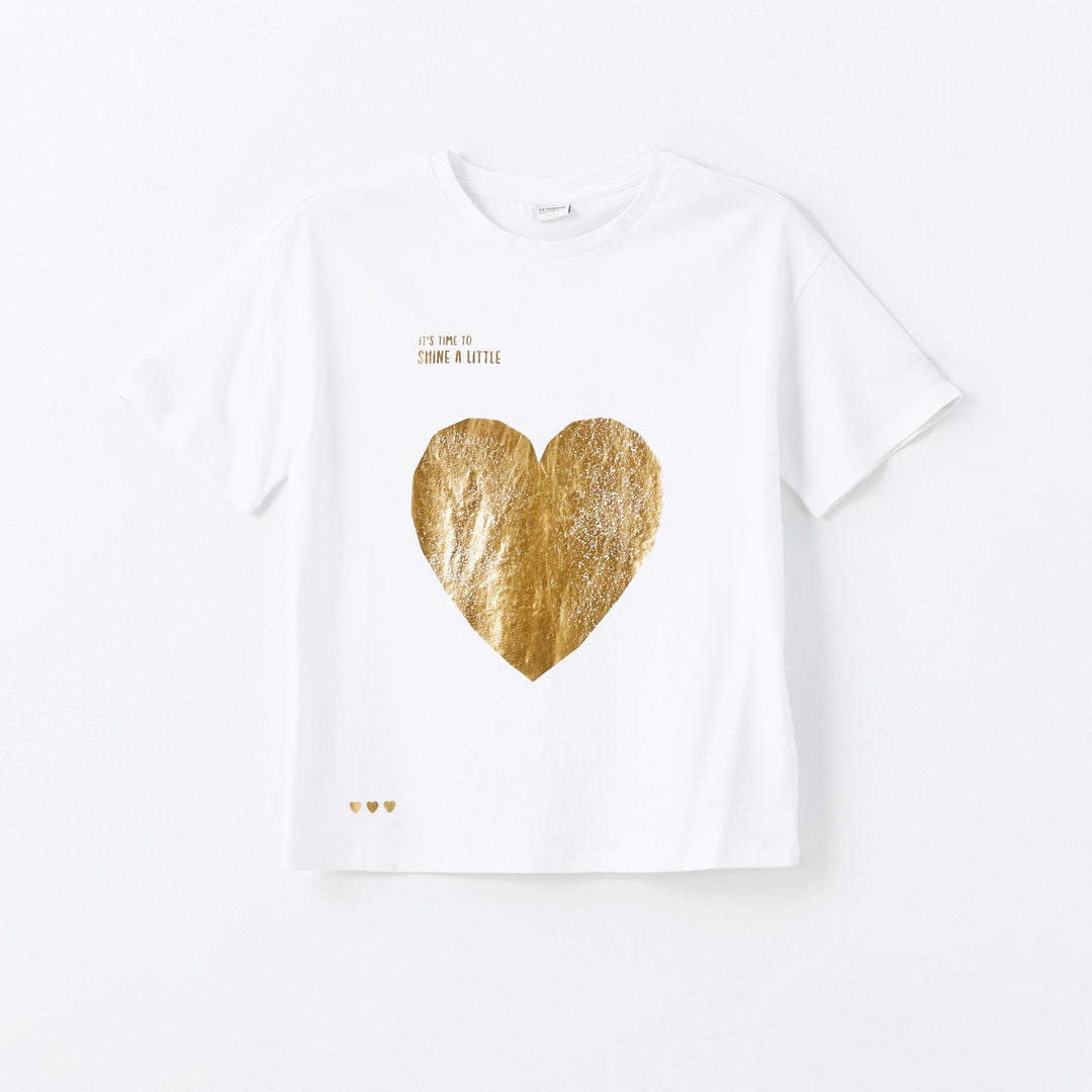 Moudda LC Waikiki - Body en jersey manches longues Fille Buxe blanc - Tunisie 1