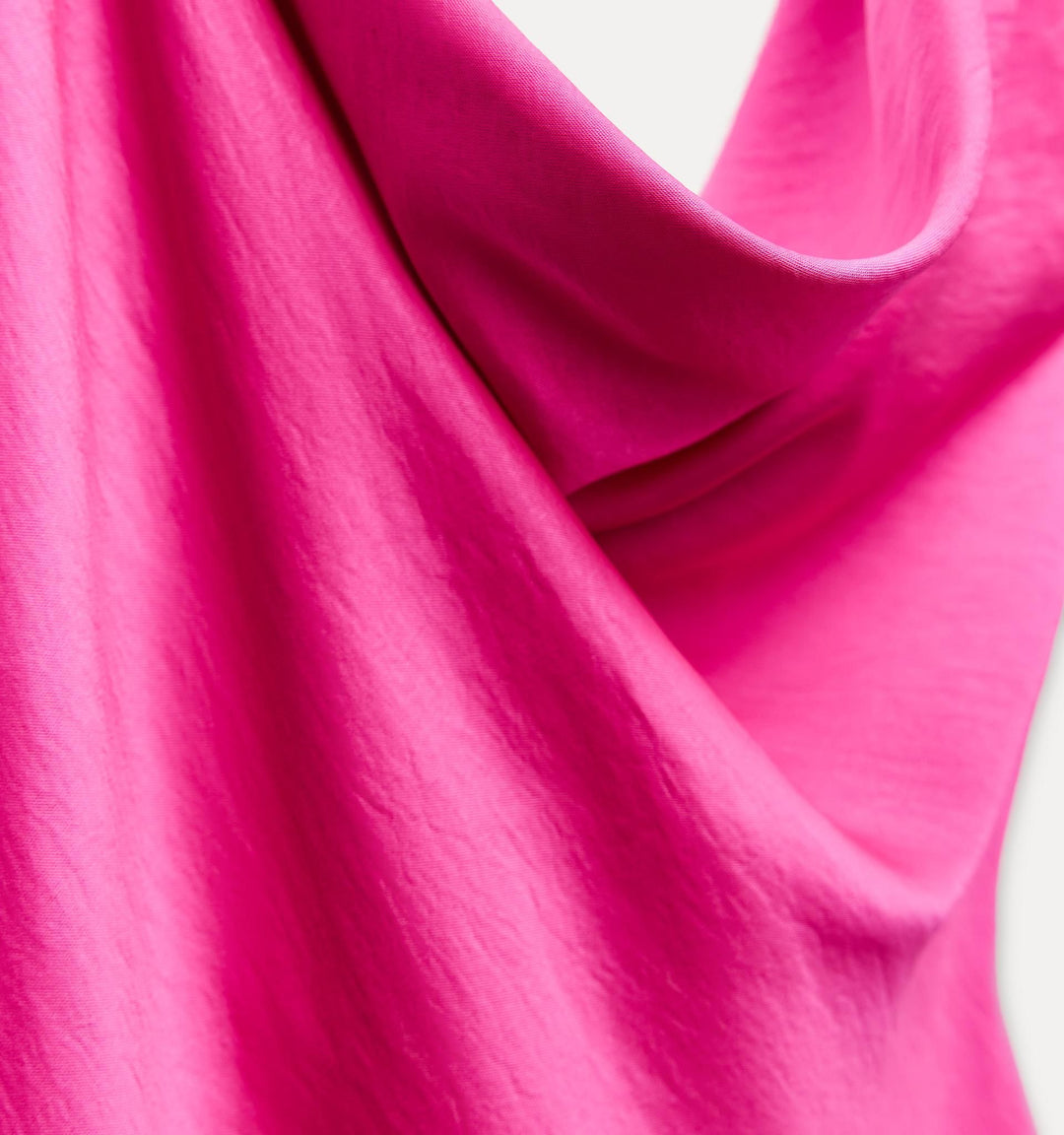 Moudda ZARA - Robe mi-longue satinée décolleté asymétrique - Tunisie 3