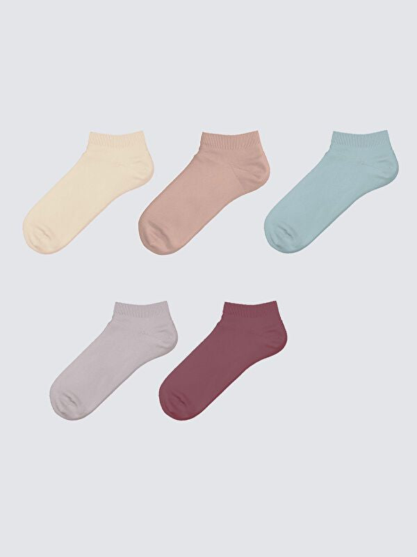 Moudda LC Waikiki - Chaussettes pour sneakers Femme Crème - Tunisie 1