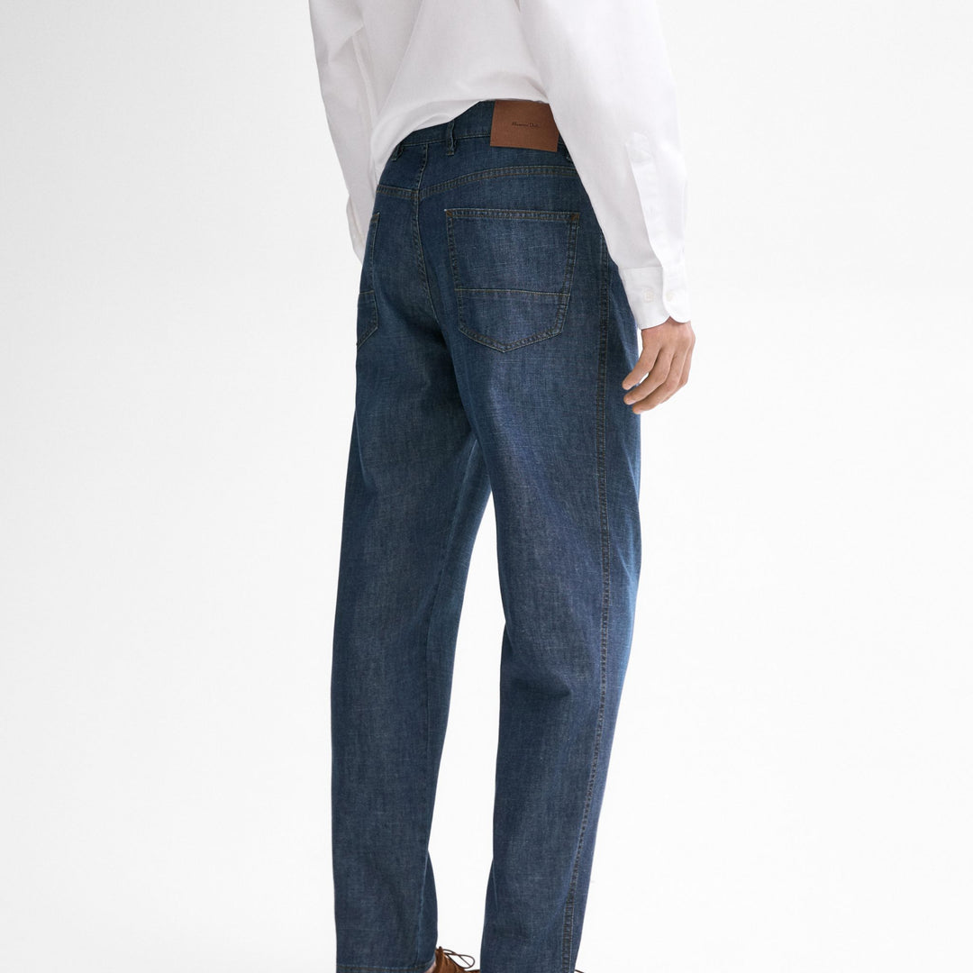 Moudda Massimo Dutti - Jean stone doux léger fuselé - Tunisie 5