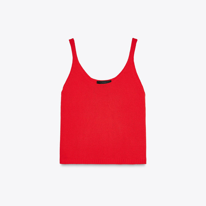 Moudda ZARA - Ensemble Rouge - Top Manches Courtes - Tunisie 1