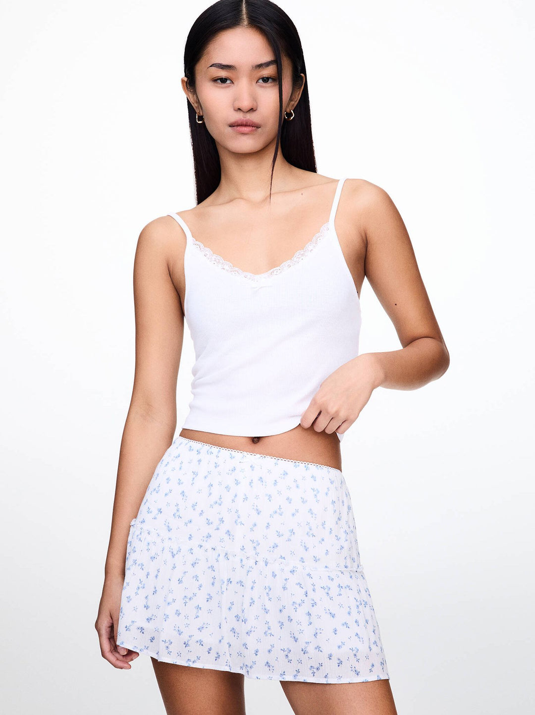 Moudda PULL & BEAR - Top Pacific - Dentelle - Tunisie 2