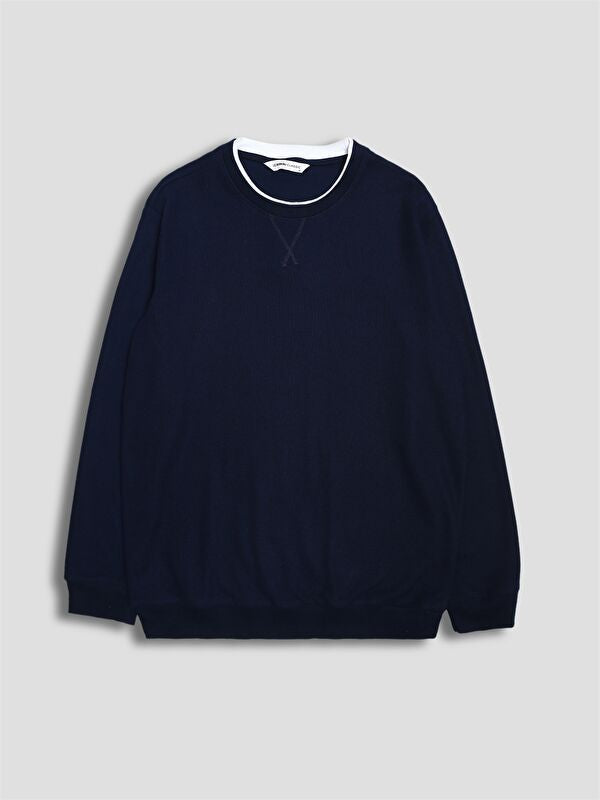 Moudda LC Waikiki - Sweatshirt basique en jersey - Tunisie 1