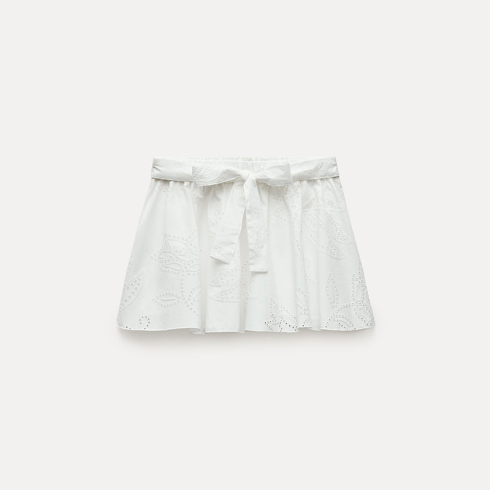 Moudda ZARA - Jupe-pantalon évasée, broderie thermocollante - Tunisie 2