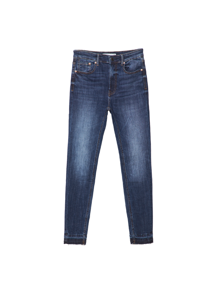 Moudda STRADIVARIUS - Jean Taille Haute Longueur Spéciale 20% Bio - Tunisie 3