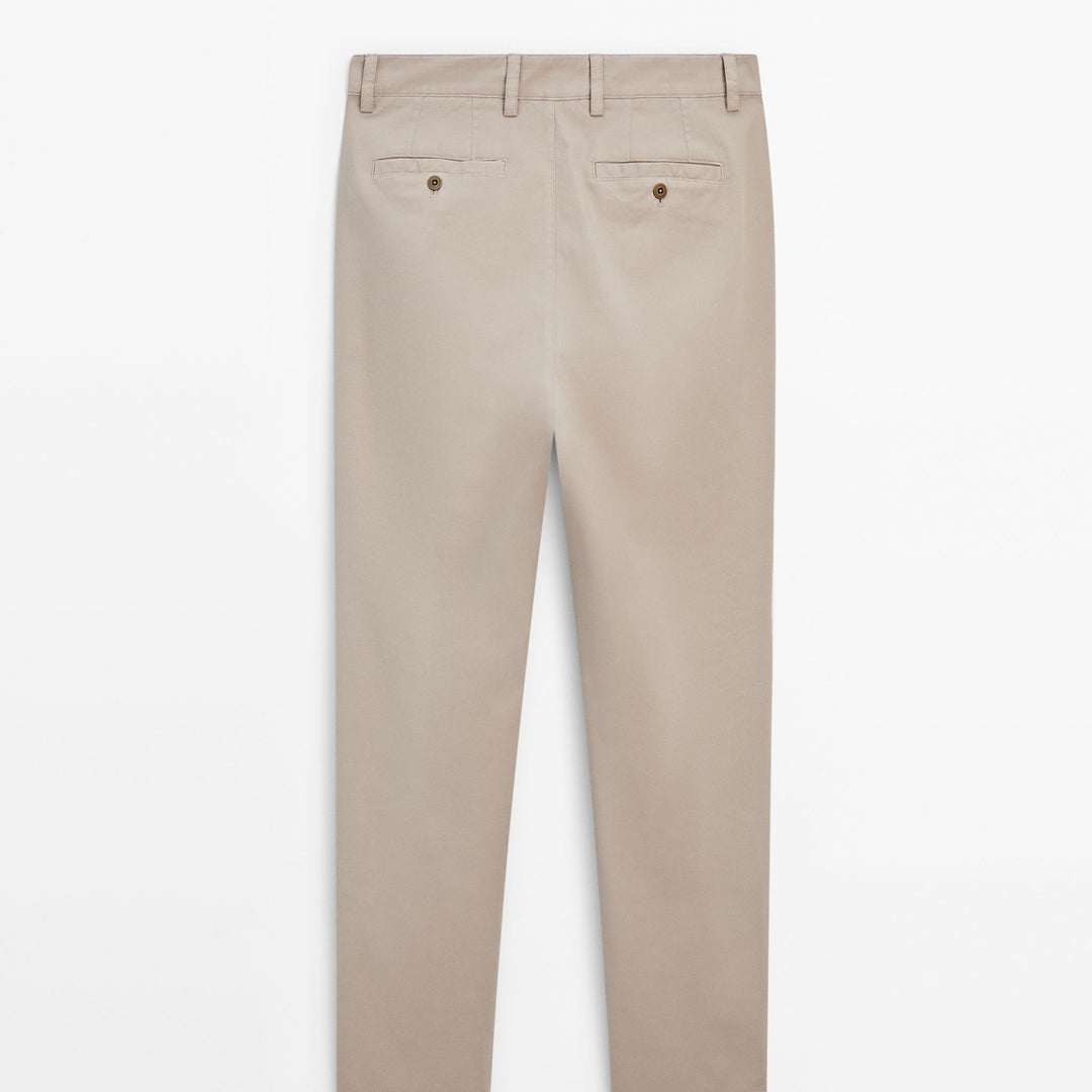 Moudda Massimo Dutti - Pantalon sergé coupe slim - Tunisie 4