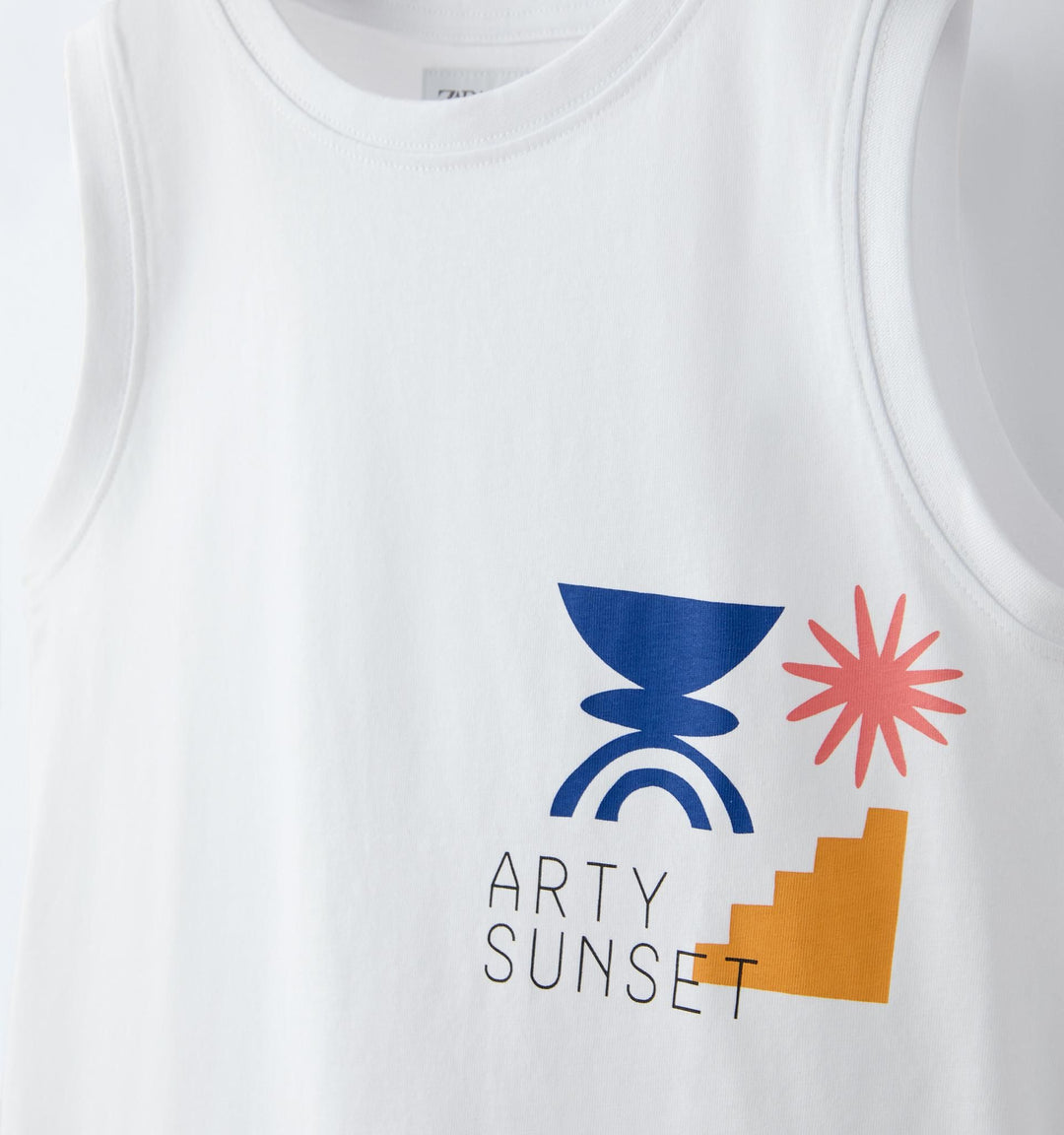 Moudda ZARA - T-shirt manches courtes imprimé coucher de soleil - Tunisie 1