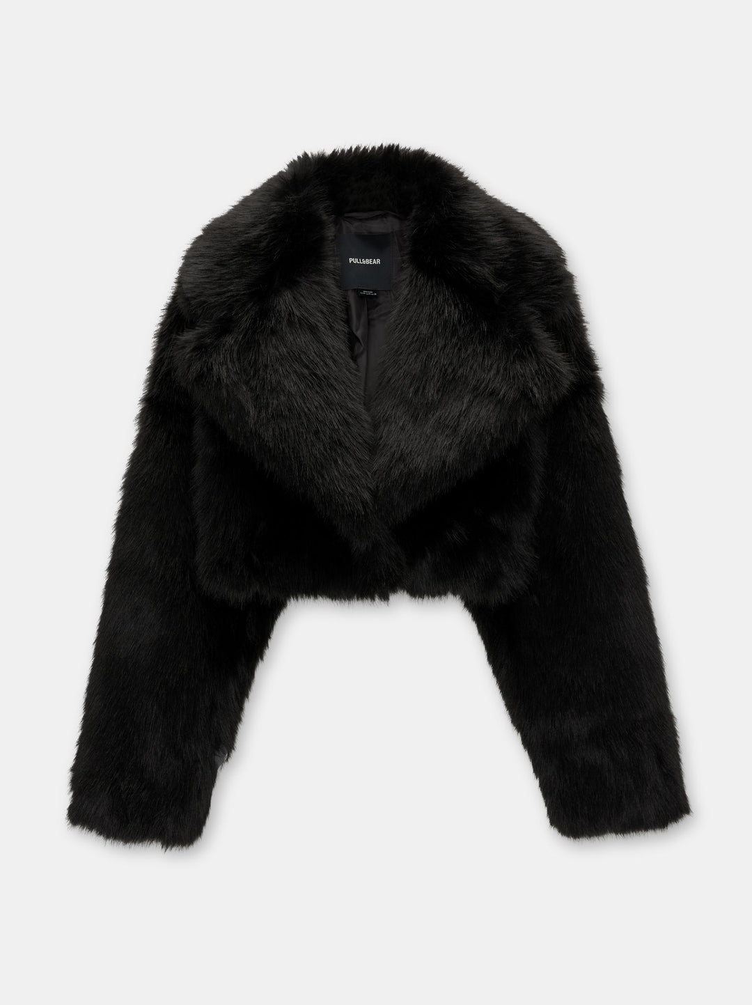Moudda PULL & BEAR - Manteau Poil Court Revers Fête - Tunisie 3