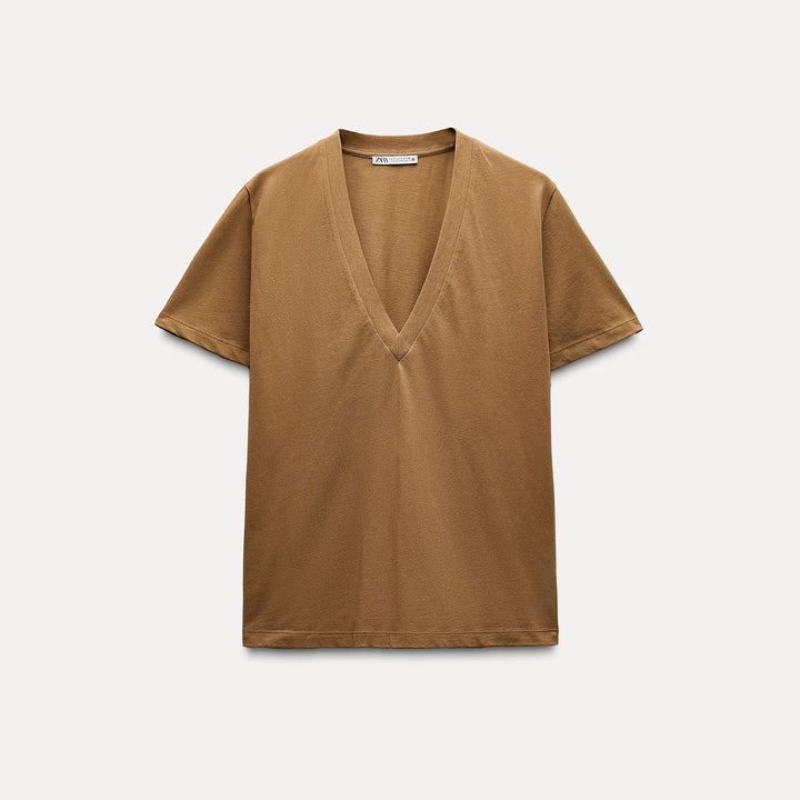 Moudda ZARA - T-shirt coton lavé enzymatique - Tunisie 1