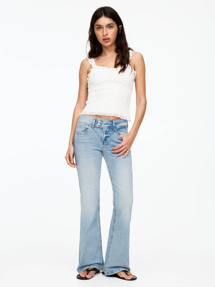 Moudda PULL & BEAR - Jean Bootcut - Taille Basse - Tunisie 2