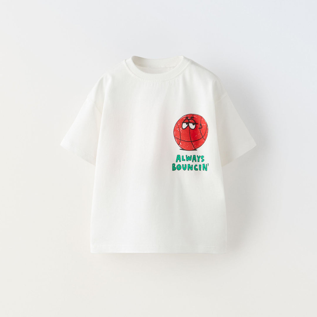 Moudda ZARA - T-shirt enfant imprimé basket - Tunisie 1