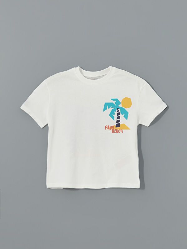 Moudda LC Waikiki - T-shirt manches courtes en jersey pour Garçon - Tunisie 1