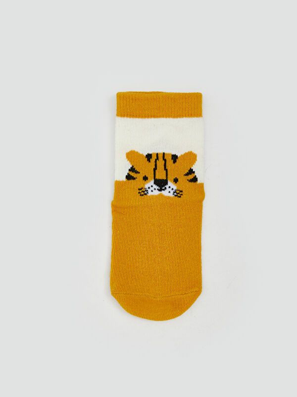 Moudda LC Waikiki - Chaussettes courtes Garçon Jaune moutarde - Tunisie 2