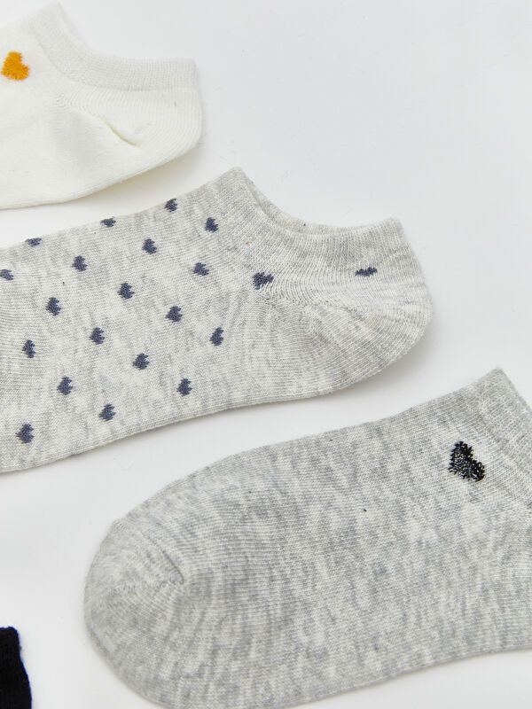 Moudda LC Waikiki - Chaussettes sneakers Femme Ecru - Tunisie 2