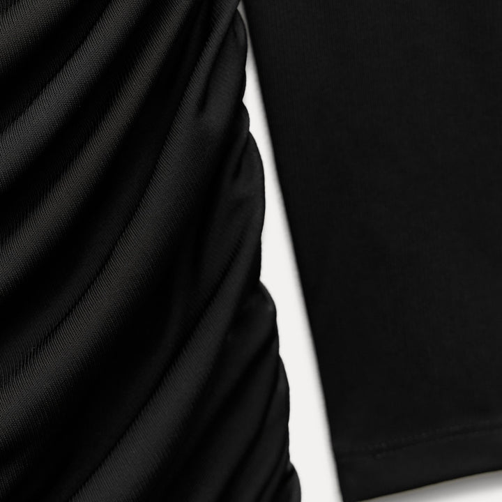 Moudda ZARA - Robe Mini Froncée en Crêpe Fluide - Tunisie 4