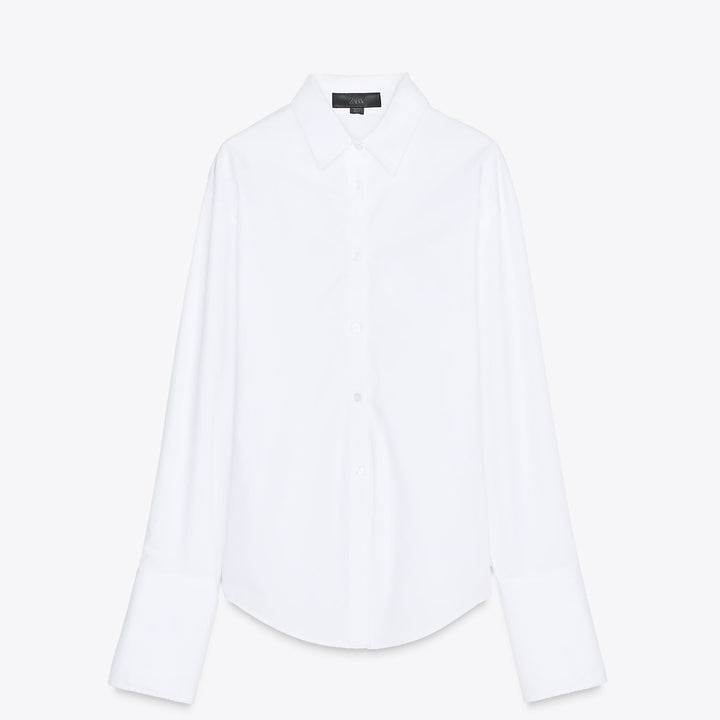 Moudda ZARA - Chemise Gabardine - Volume Dos & Détail Foulard - Tunisie 1