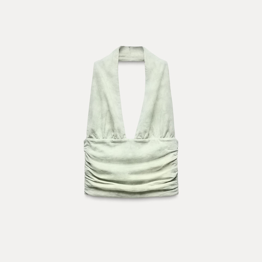 Moudda ZARA - Top Dos Nu en Coton Épais Tie-dye - Tunisie 2