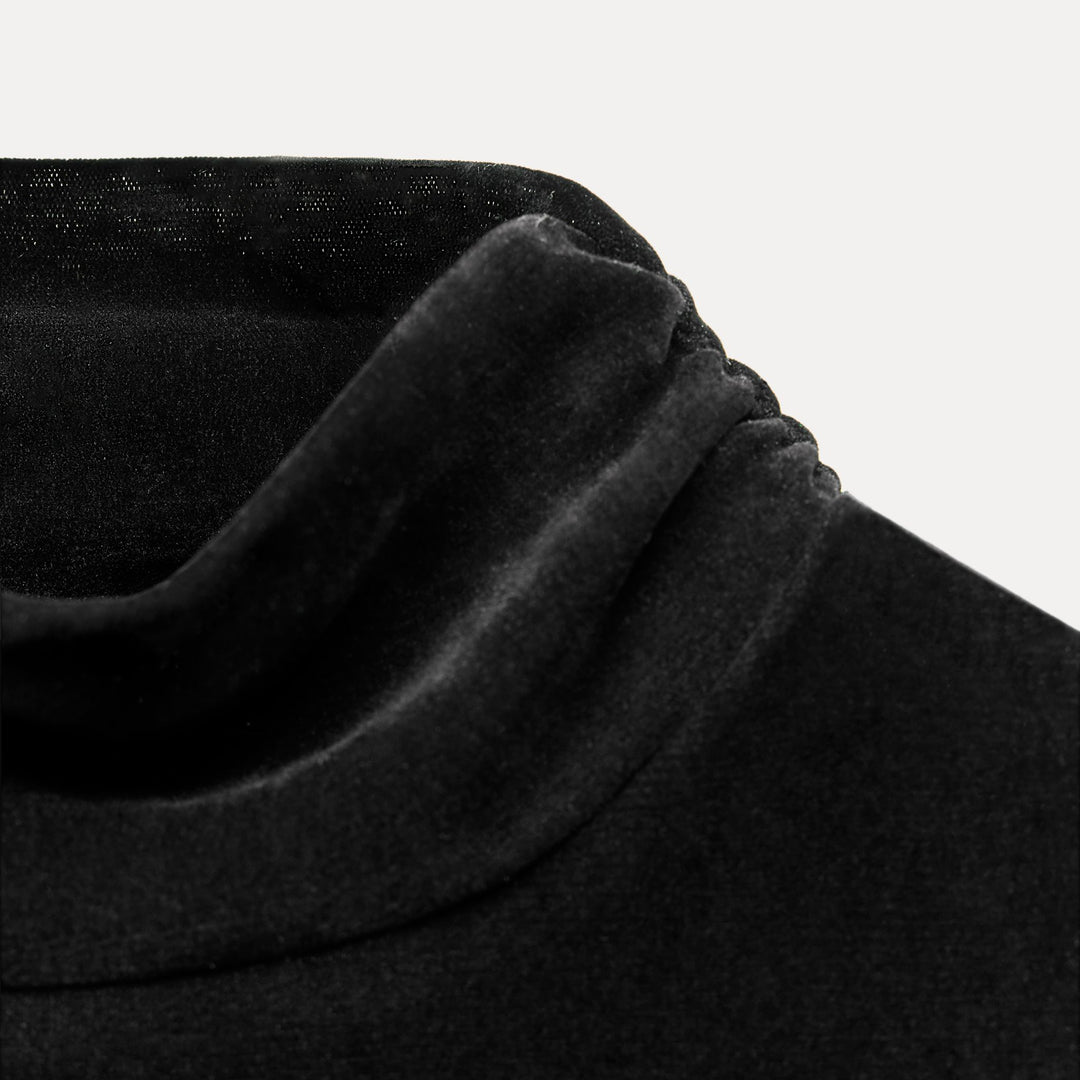 Moudda ZARA - Robe Midi Dos Nu Velours et Résille - Tunisie 3