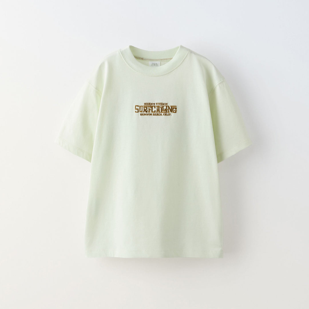 Moudda ZARA - T-shirt manches courtes brodé skate eau - Tunisie 1