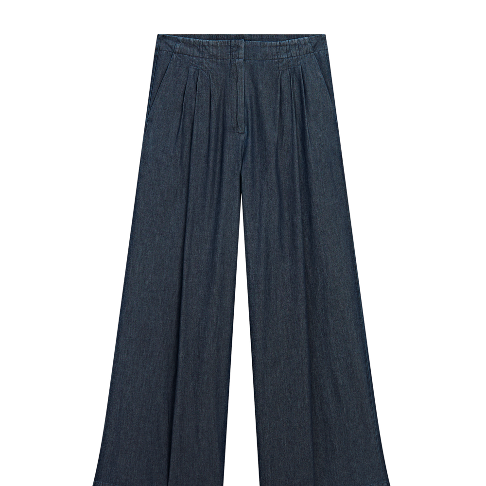 Moudda Massimo Dutti - Pantalon effet jean détail plis - Tunisie 2