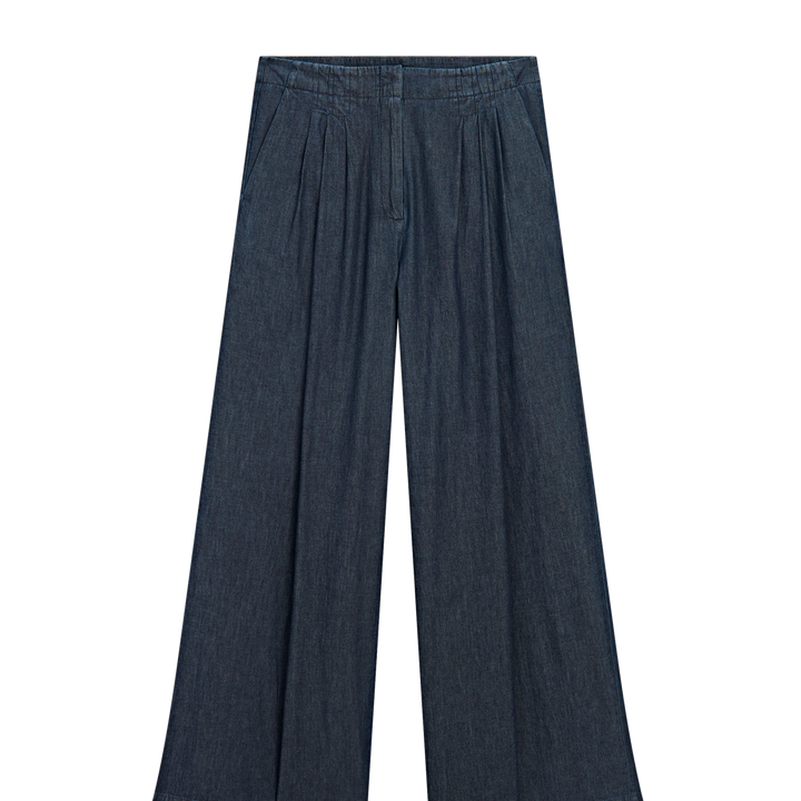 Moudda Massimo Dutti - Pantalon effet jean détail plis - Tunisie 2