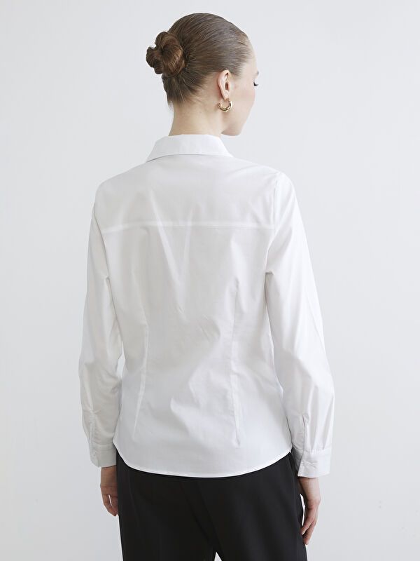 Moudda LC Waikiki - Chemise manches longues en tissu pour Femme - Tunisie 4