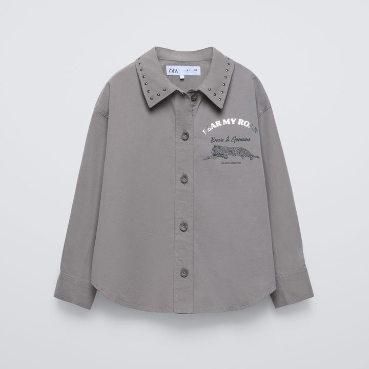 Moudda ZARA - Chemise fille imprimée strassée - Tunisie 1