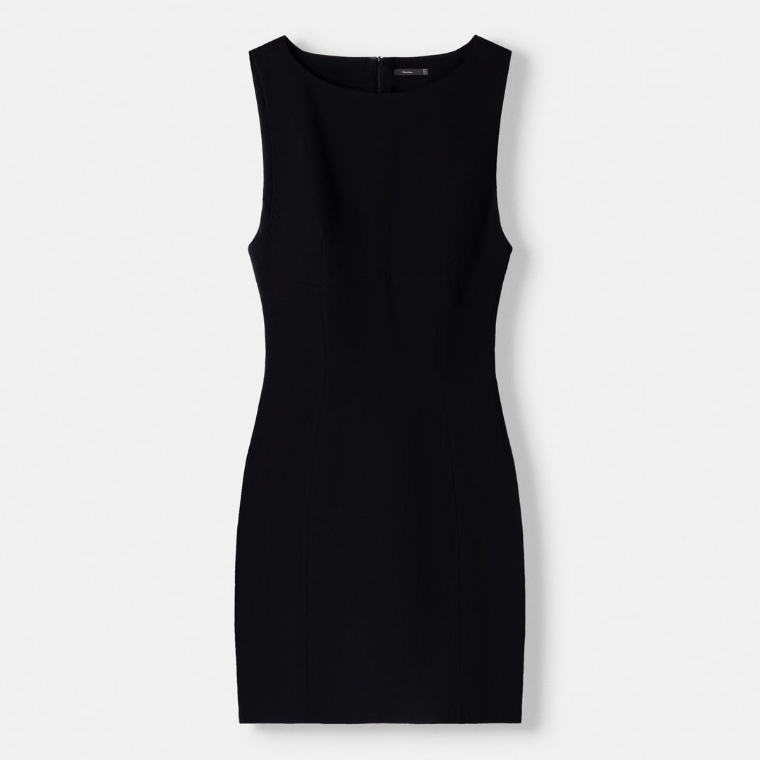 Moudda BERSHKA - Robe courte bengaline manches courtes - Tunisie 1