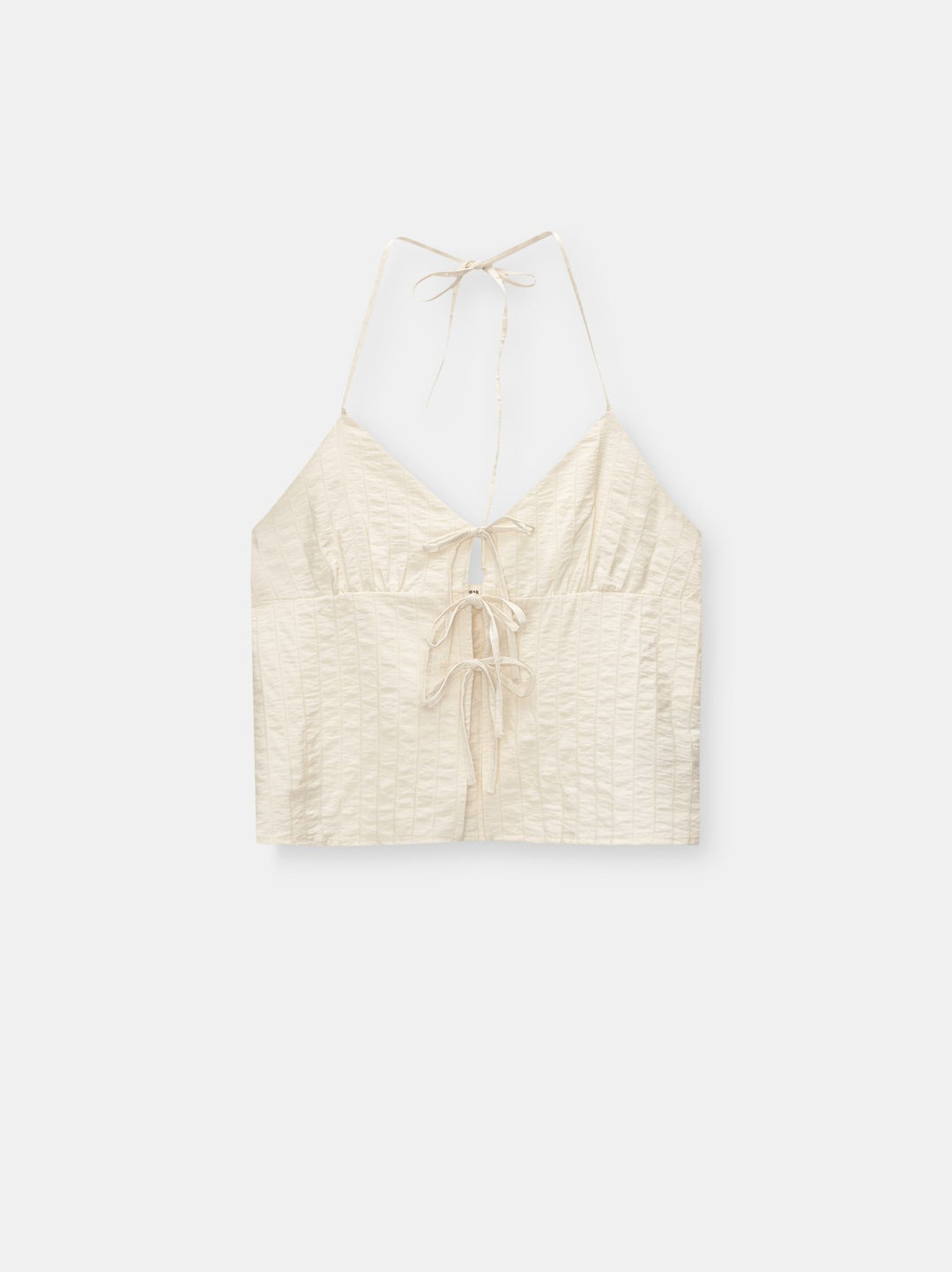 Moudda PULL & BEAR - Top Rayure Texturé Nœuds - Tunisie 3