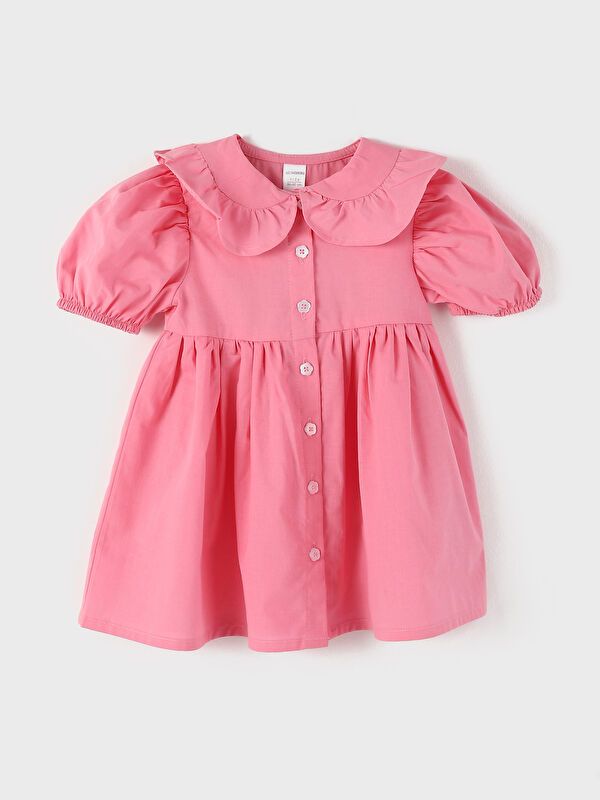 Moudda LC Waikiki - Robe manches courtes en tissu pour Fille - Tunisie 1