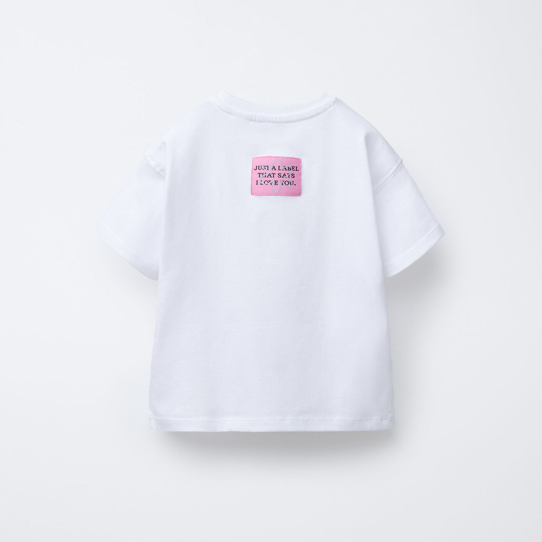 Moudda ZARA - T-Shirt Enfant - Imprimé Fleur & Cœur Street - Tunisie 2