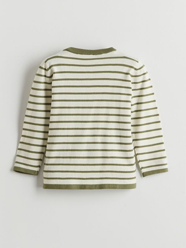 Moudda LC Waikiki - Pull en tricot Garçon Rayures vertes - Tunisie 2