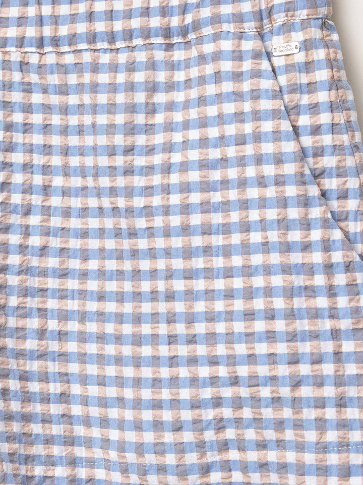 Moudda PULL & BEAR - Short Pacific - Vichy Bicolore - Tunisie 4