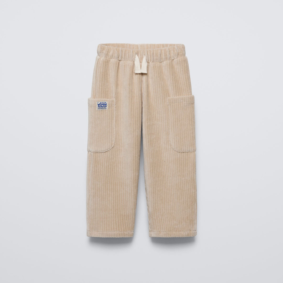 Moudda ZARA - Pantalon enfant velours côtelé poches étiquette - Tunisie 2