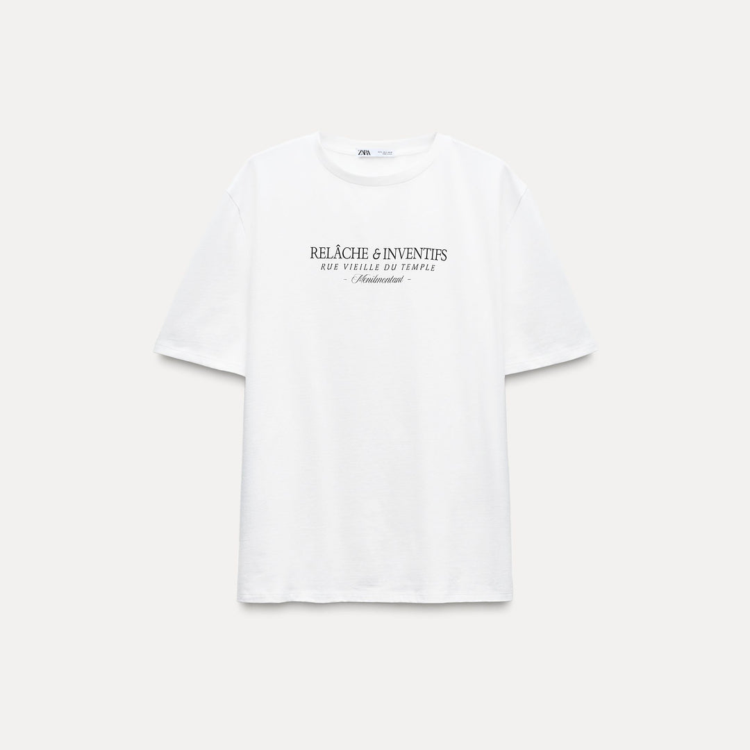 Moudda ZARA - T-shirt imprimé devant - Tunisie 3