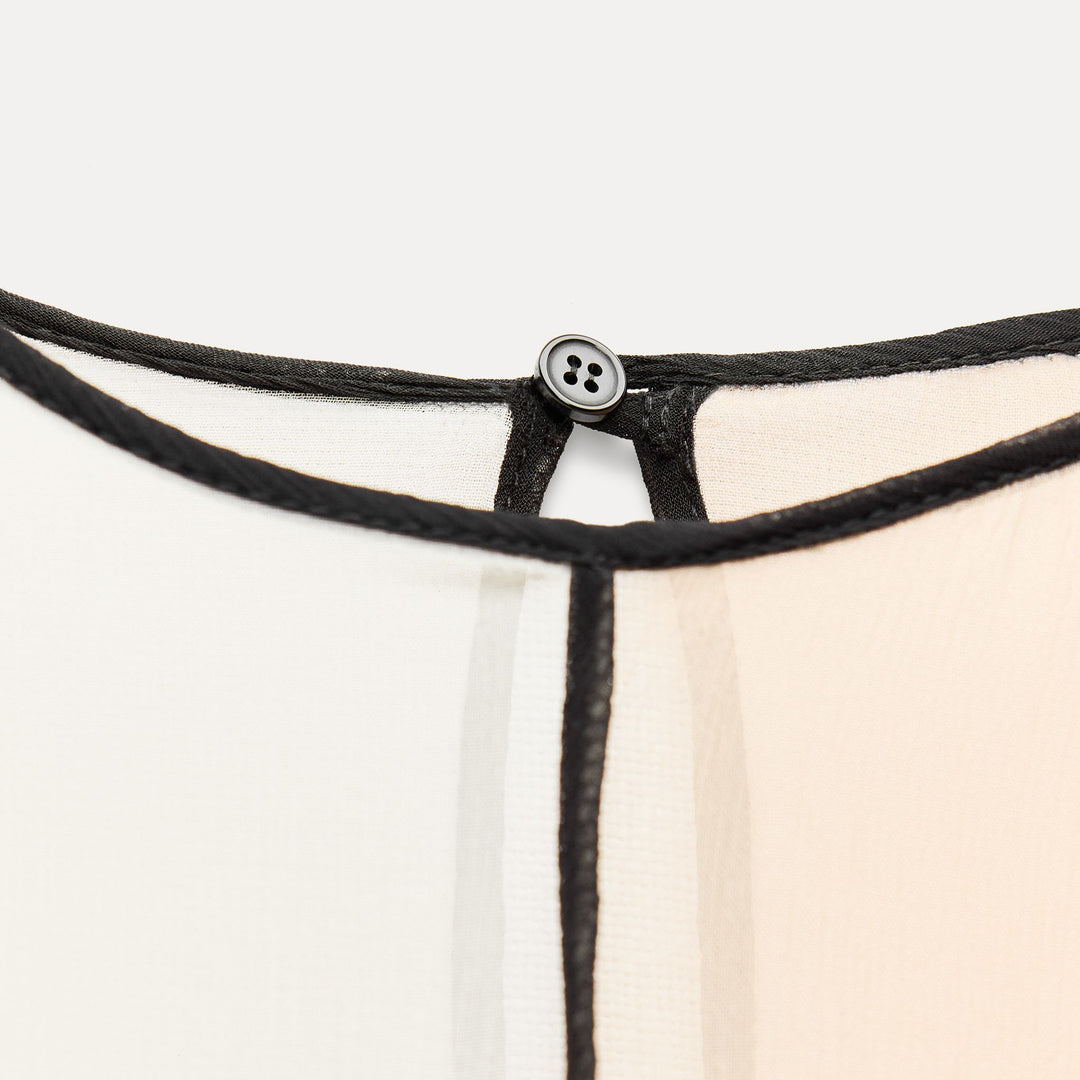 Moudda ZARA - Robe patchwork couleurs bambou - Wardrobe - Tunisie 3