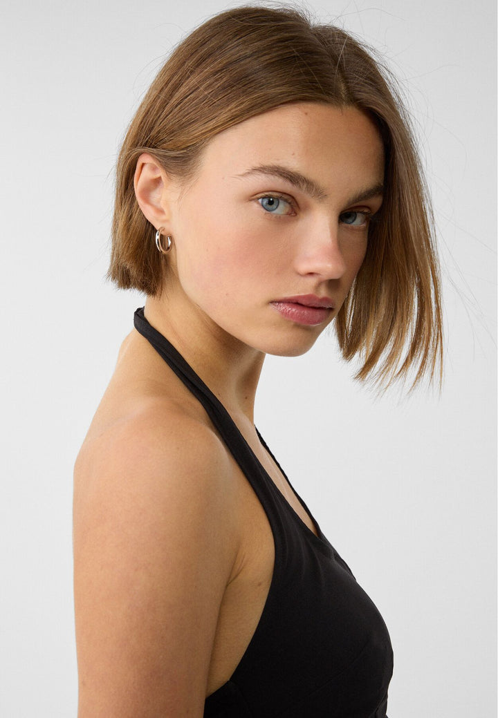 Moudda STRADIVARIUS - Top Halter en Bengaline - Tunisie 4