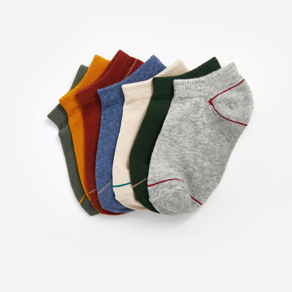 Moudda LC Waikiki - Chaussettes pour sneakers Garçon Fil mélangé teint - Tunisie 2