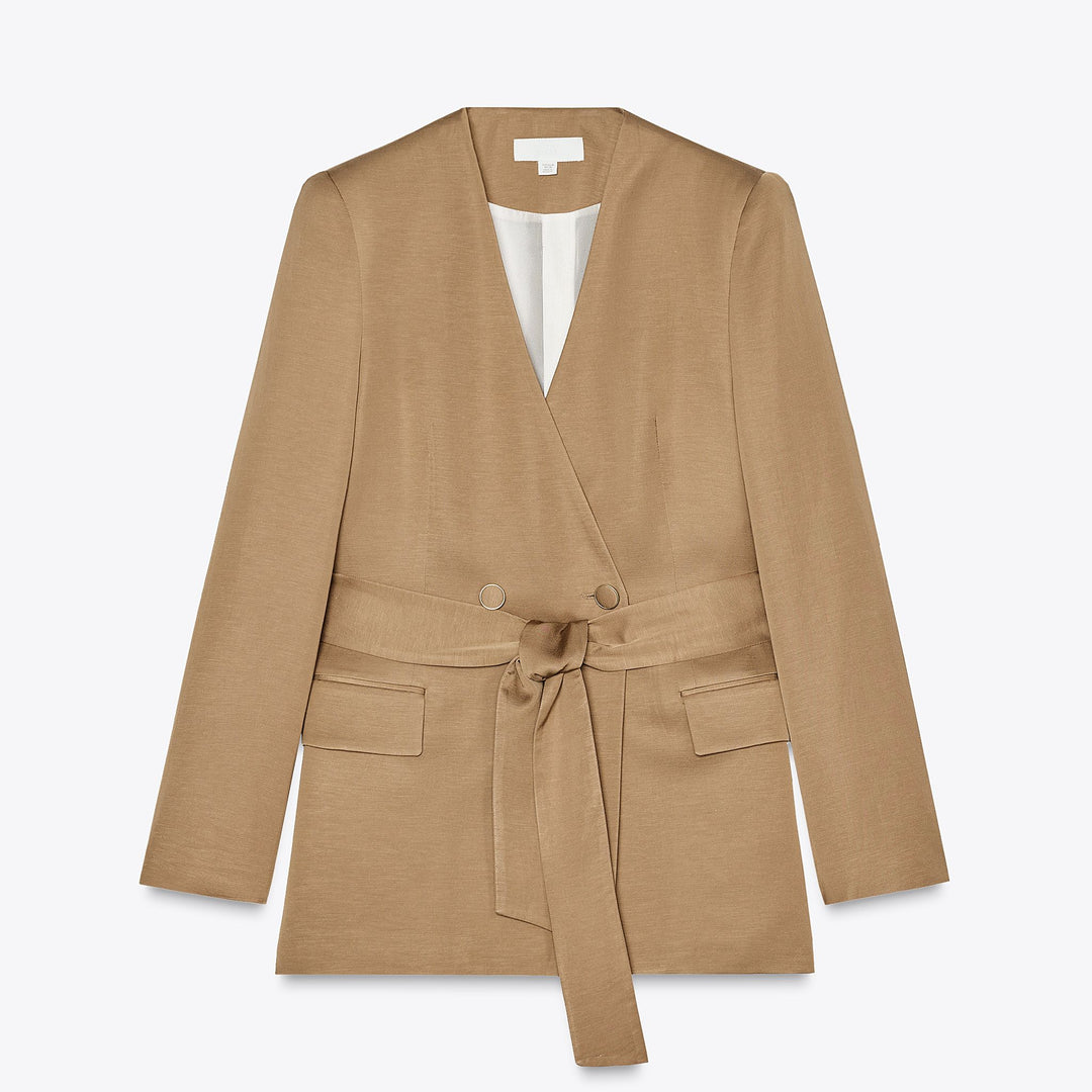Moudda ZARA - Ensemble Blazer - Épaule Marquée & Ceinture - Tunisie 1