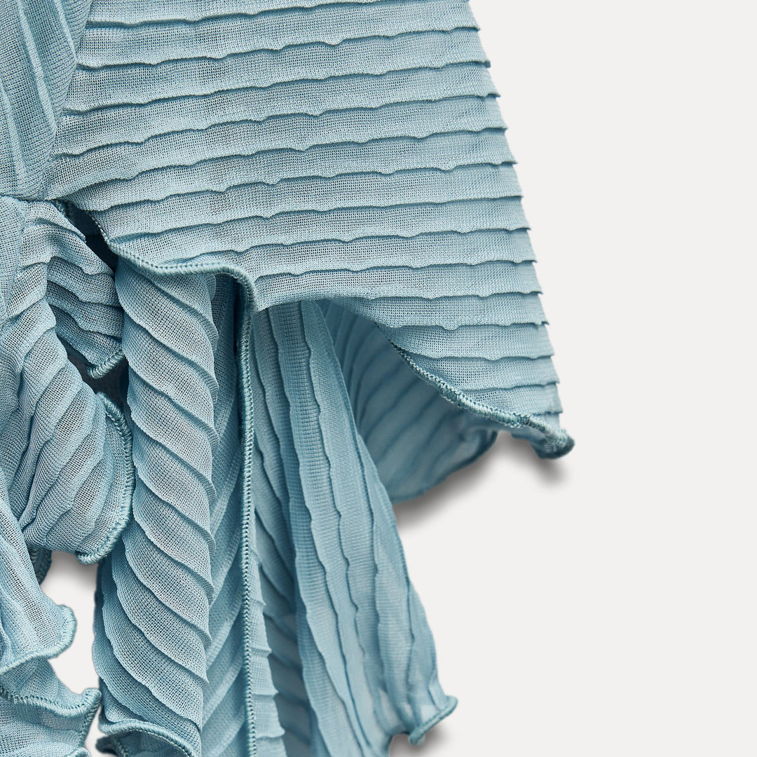 Moudda ZARA - Robe Bustier à Volants Asymétriques - Tunisie 4