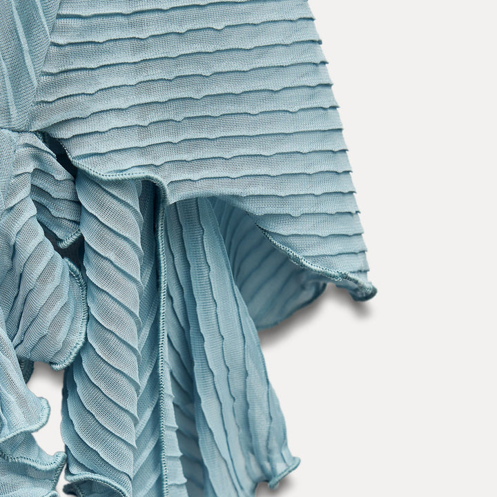 Moudda ZARA - Robe Bustier à Volants Asymétriques - Tunisie 4
