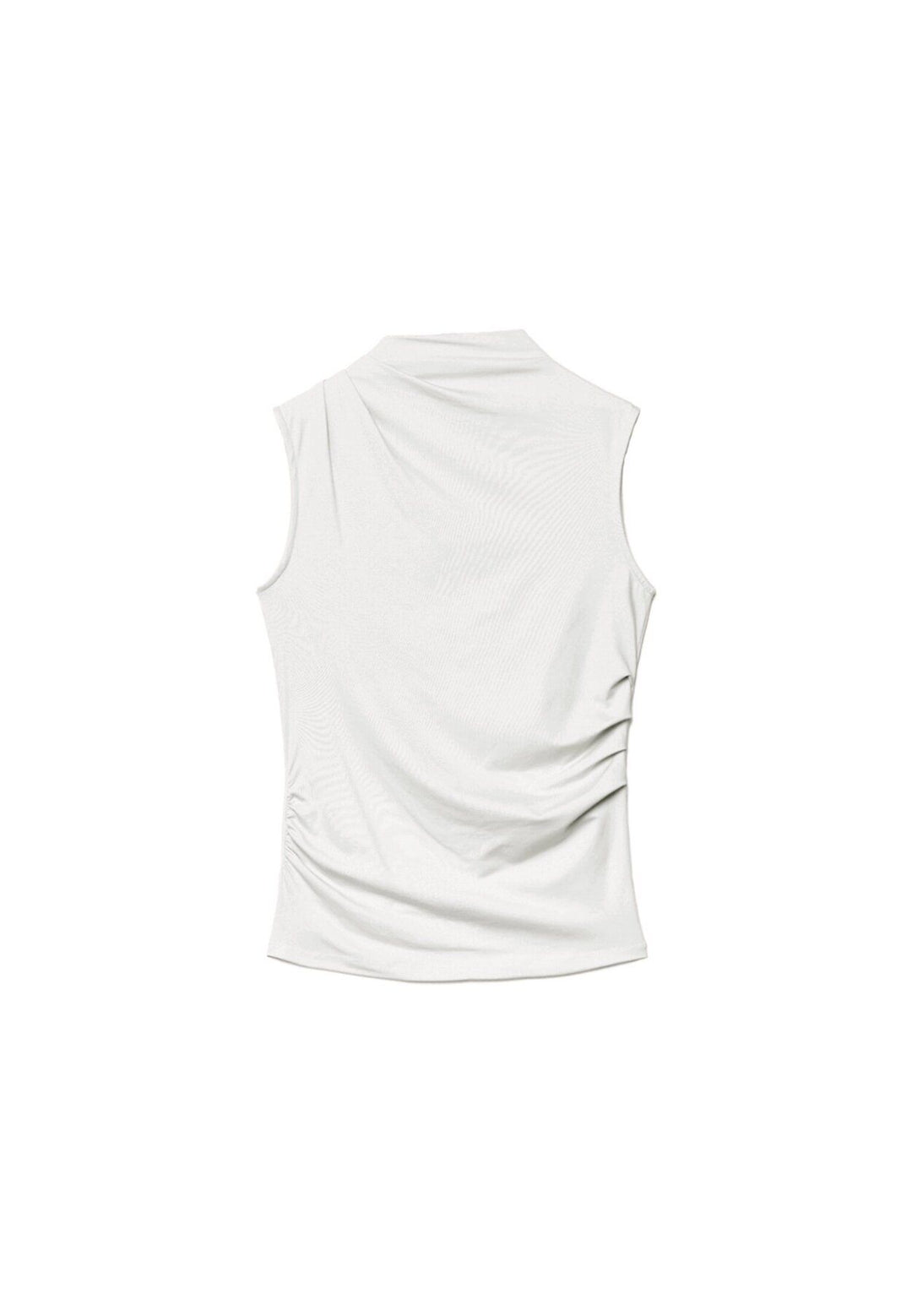 Moudda STRADIVARIUS - T-Shirt S/M avec Col Cheminée Froncé - Tunisie 1
